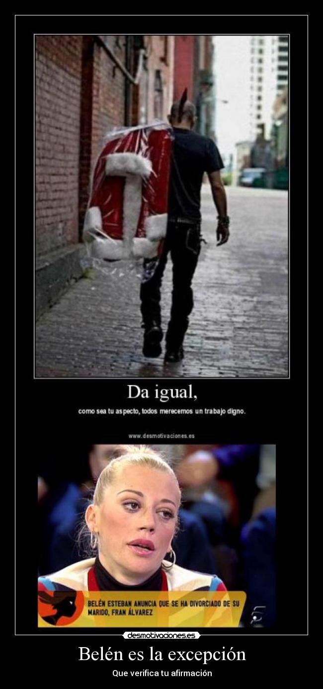 Belén es la excepción -