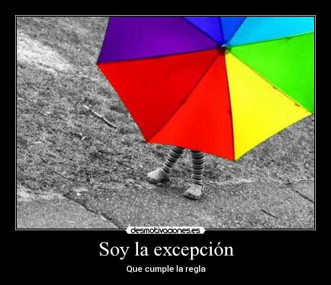 carteles excepcion desmotivaciones