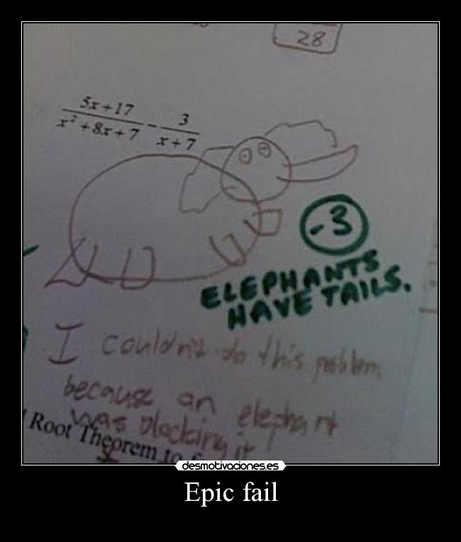 Epic fail - 