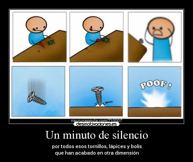 Un minuto de silencio -