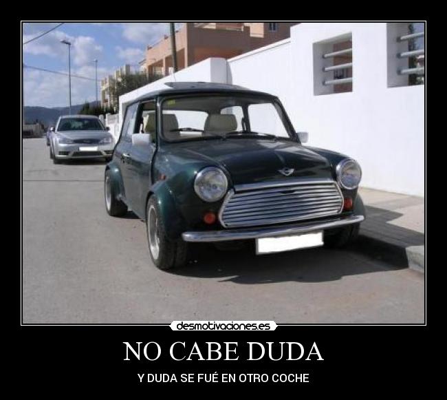 NO CABE DUDA - 