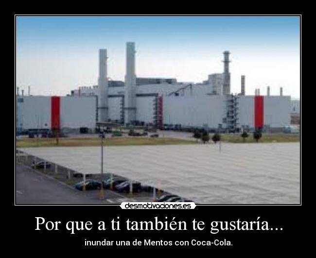 carteles coca-cola coca cola mentos explosion simpsons daniel ribery danielribery desmotivaciones