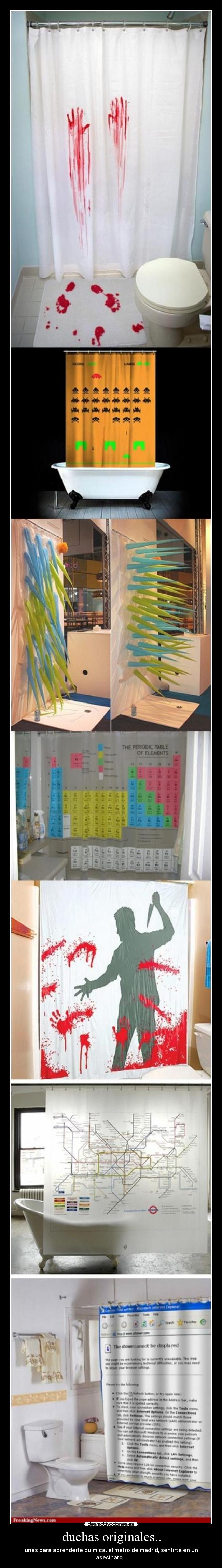 duchas originales.. -