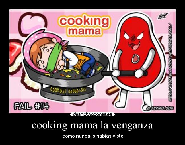 cooking mama la venganza - como nunca lo habías visto