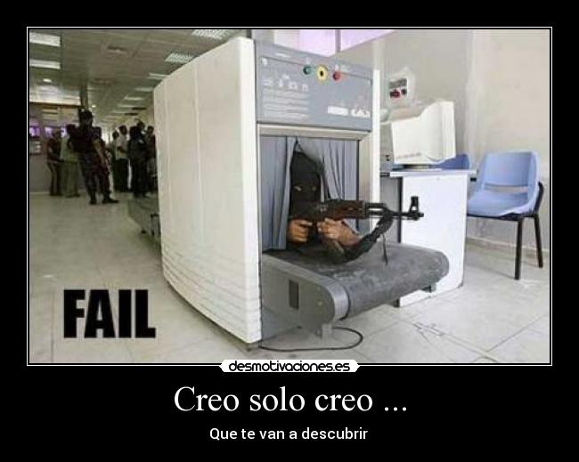 Creo solo creo ... -