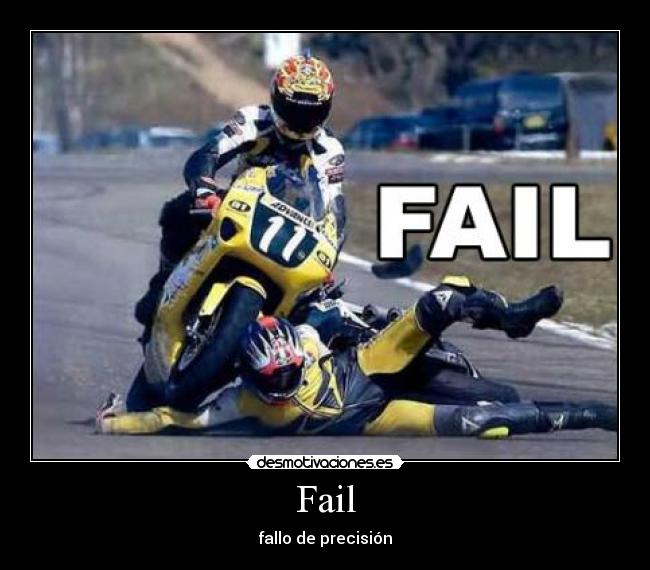 Fail - fallo de precisión