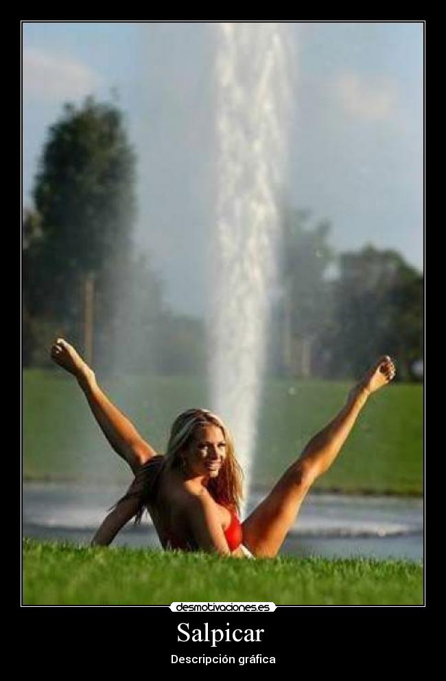 Salpicar -