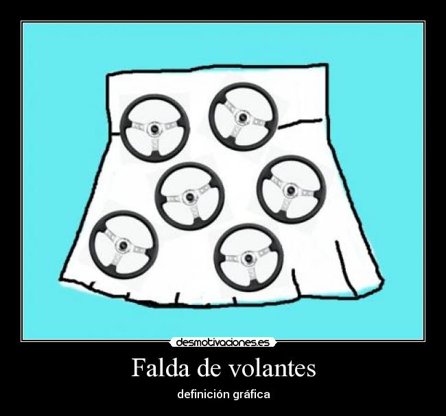 Falda de volantes - 