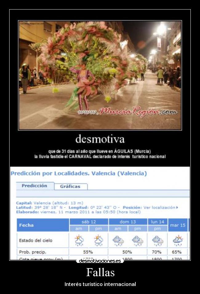 carteles fallas lluvia desmotivaciones