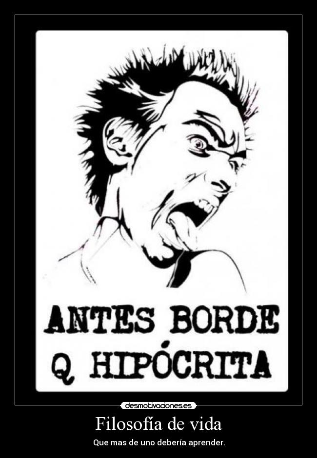 Filosofía de vida - 