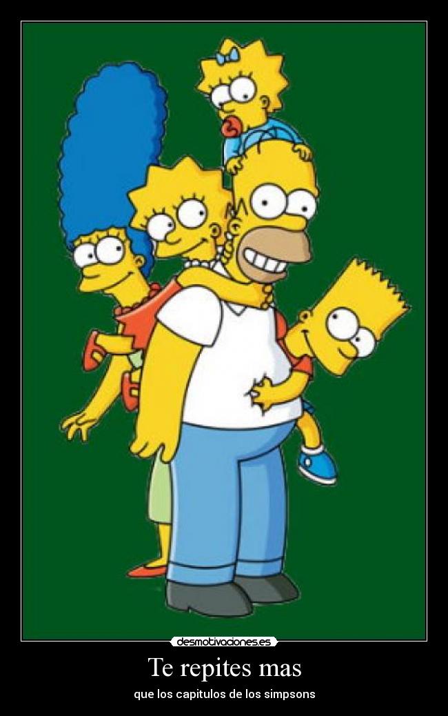carteles simpson desmotivaciones