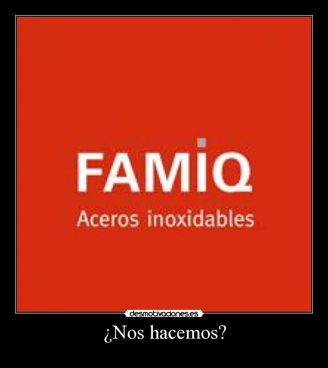 ¿Nos hacemos? - 