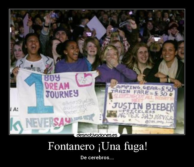 Fontanero ¡Una fuga! - De cerebros....