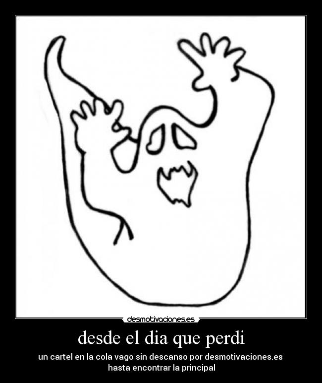 desde el dia que perdi -