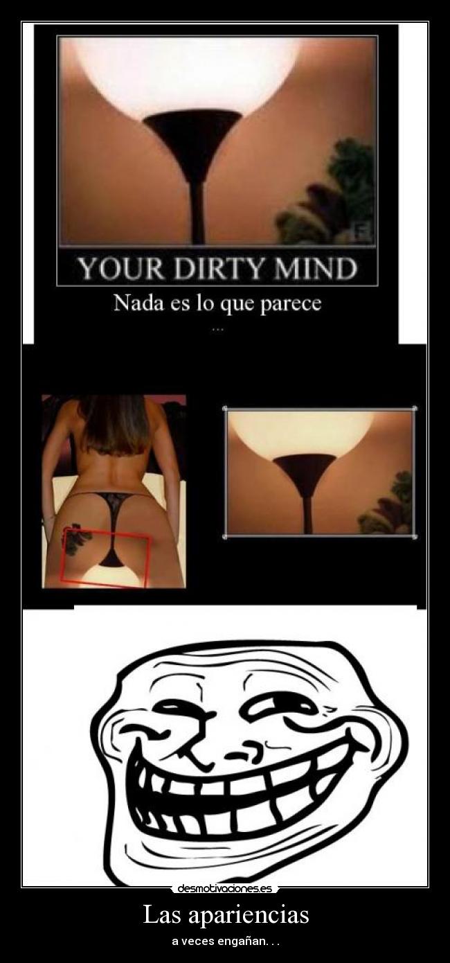 Las apariencias - a veces engañan. . .
