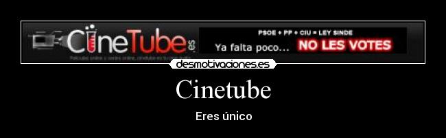 carteles cinetube ley sinde desmotivaciones