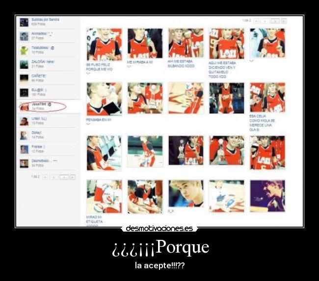 ¿¿¿¡¡¡Porque - la acepte!!!??