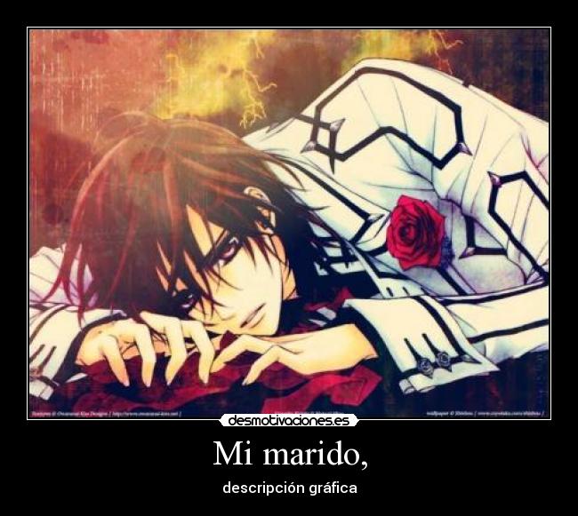 Mi marido, - descripción gráfica