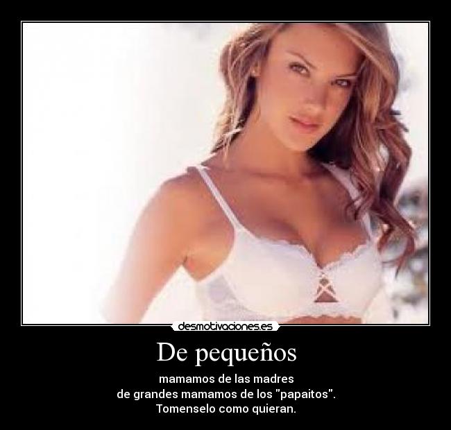 De pequeños - 