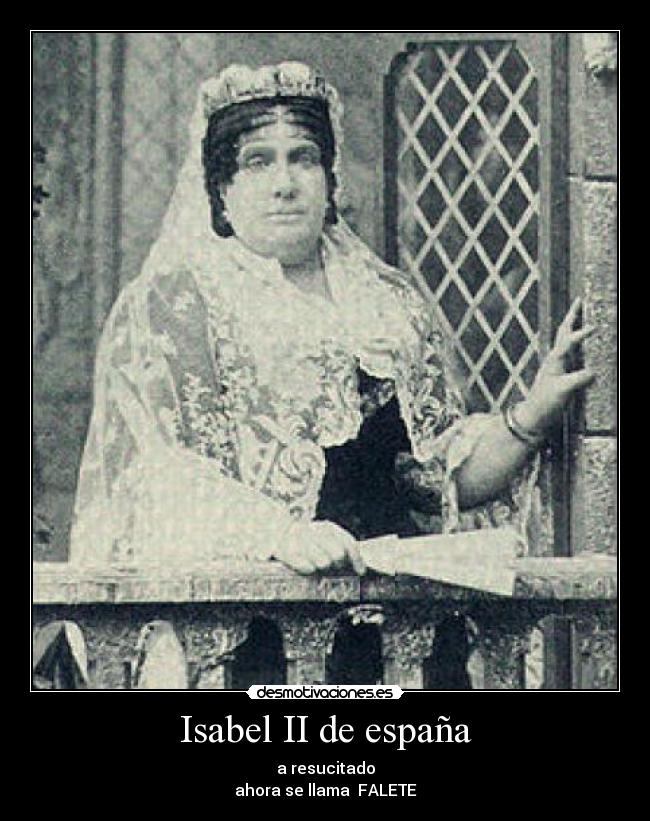 Isabel II de españa -