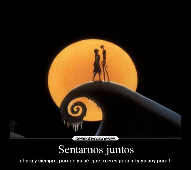 Sentarnos juntos -