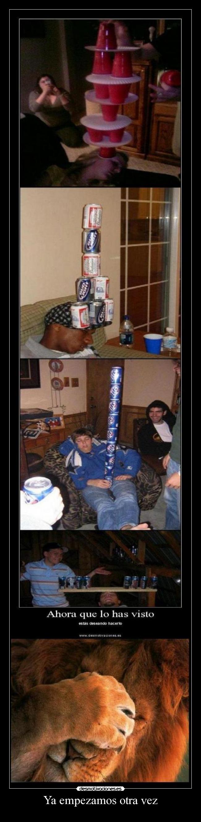 Ya empezamos otra vez -