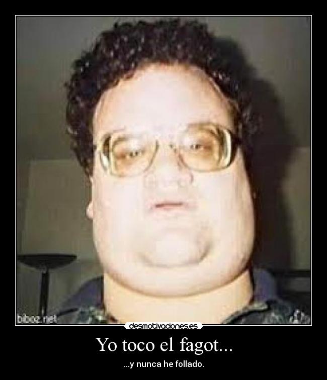 carteles feo fagot desmotivaciones