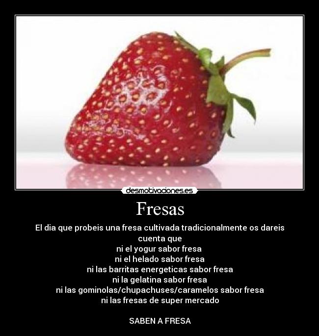 Fresas - 