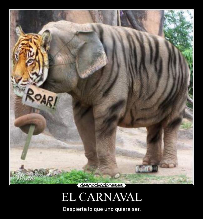 EL CARNAVAL - Despierta lo que uno quiere ser.