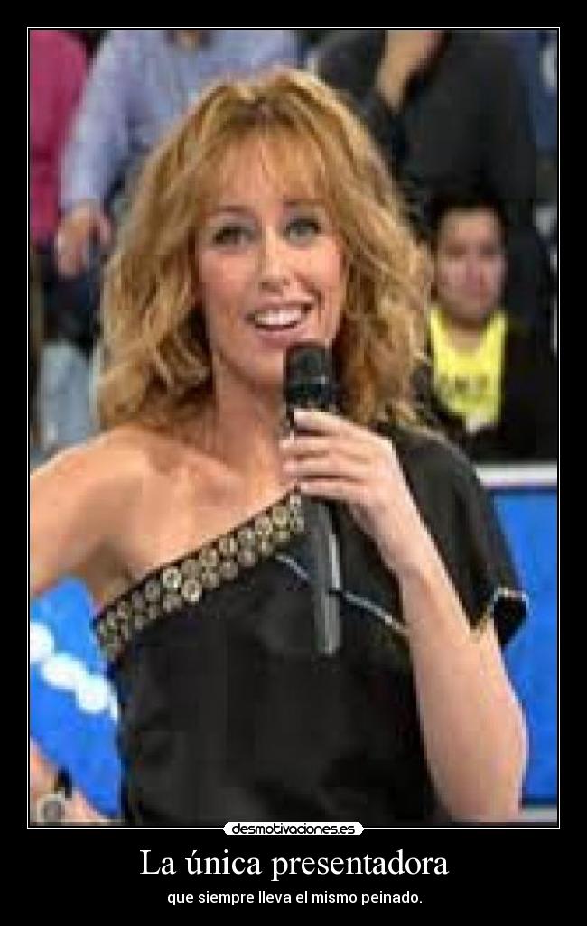 La única presentadora - 