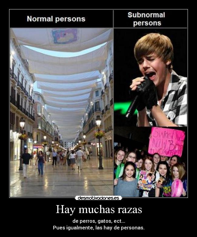 Hay muchas razas - 