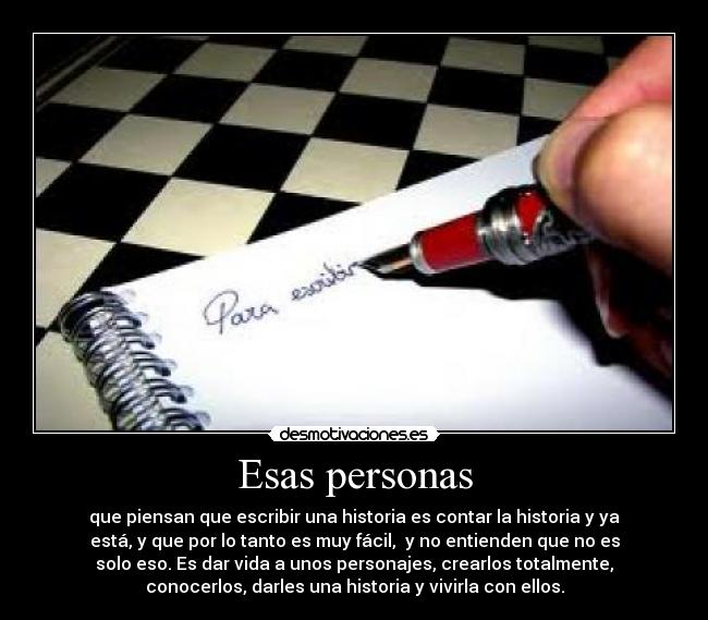 Esas personas -