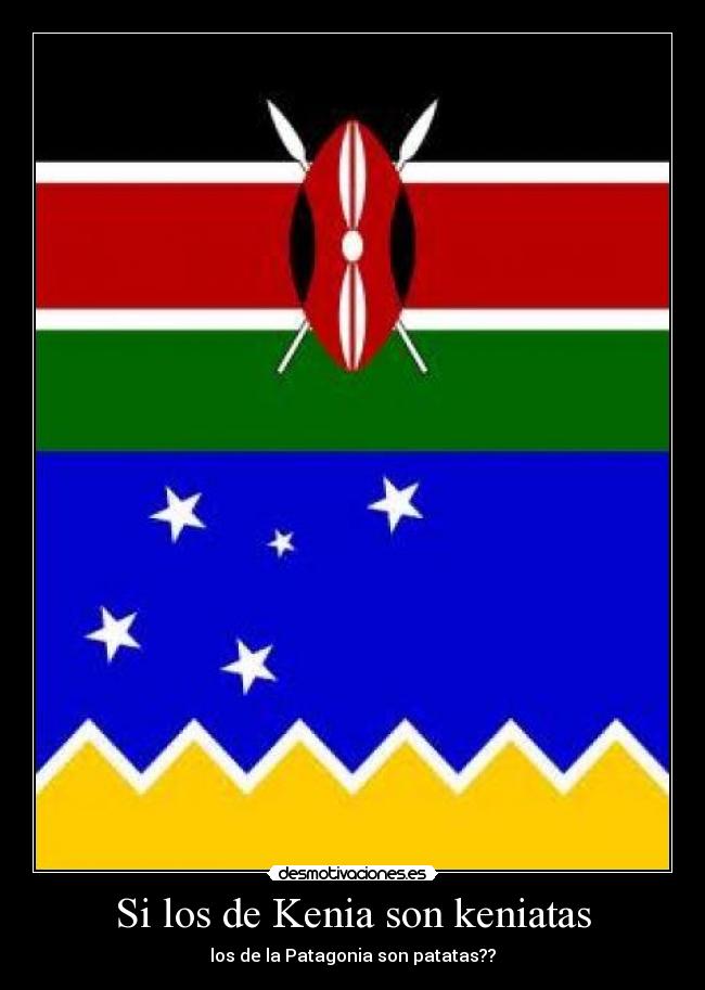 Si los de Kenia son keniatas -