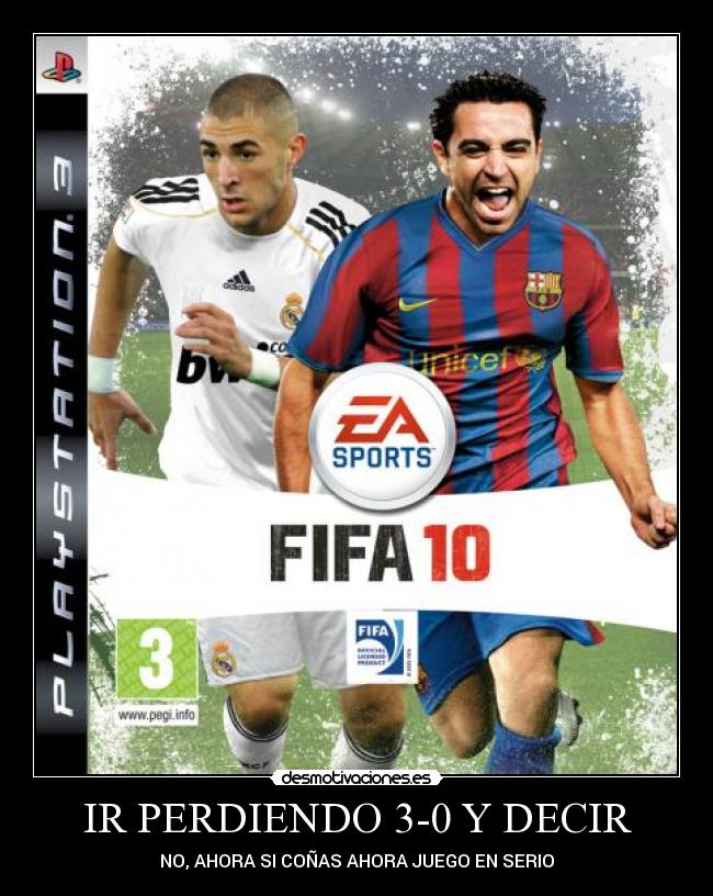 IR PERDIENDO 3-0 Y DECIR - 