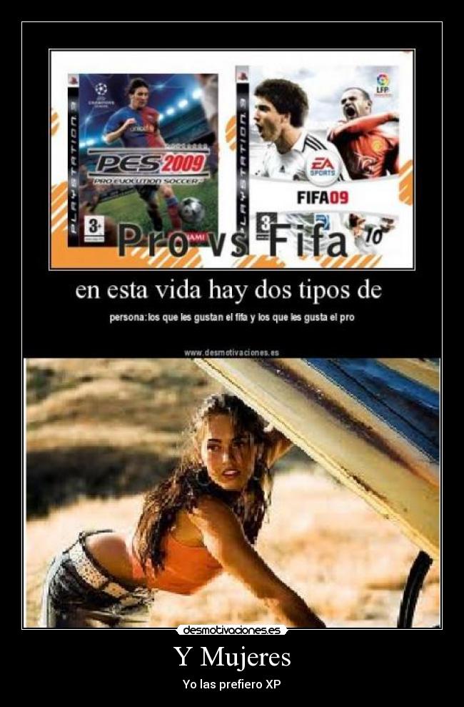 Y Mujeres - Yo las prefiero XP