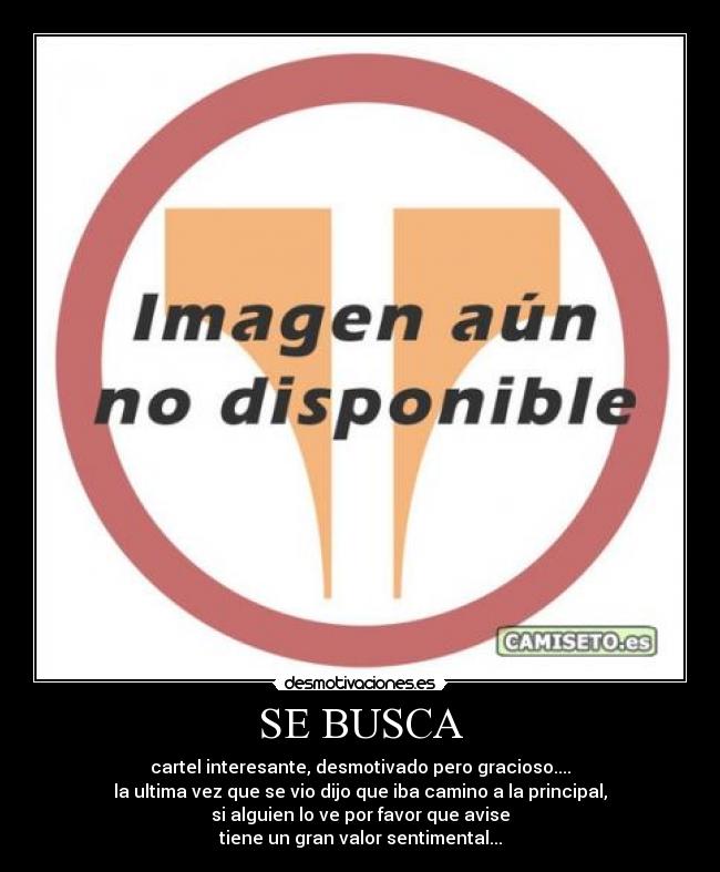 SE BUSCA -