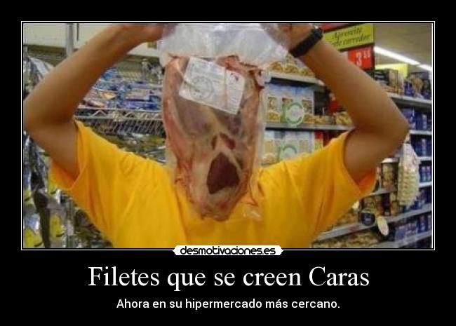 Filetes que se creen Caras - 