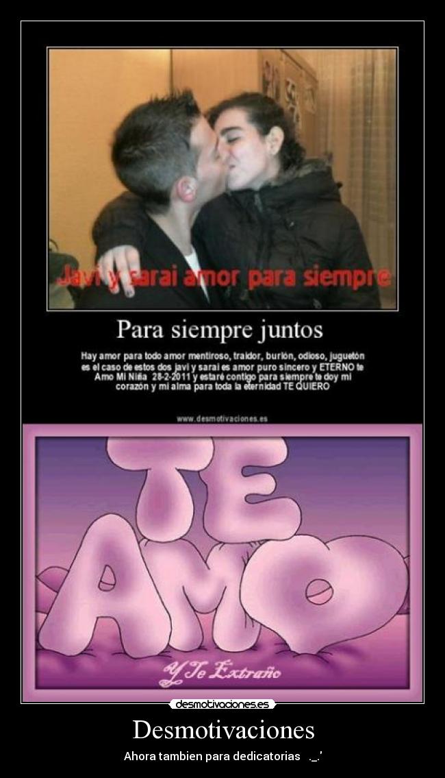 Desmotivaciones - Ahora tambien para dedicatorias ._.