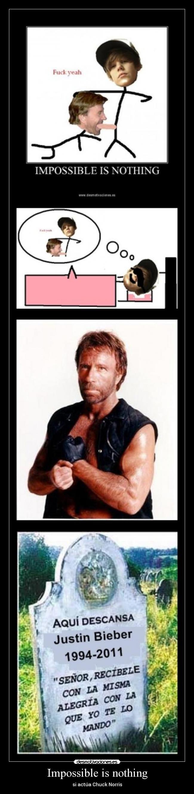 Impossible is nothing - si actúa Chuck Norris