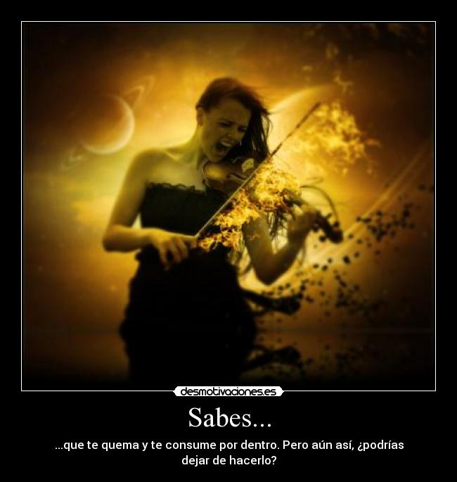 Sabes... - 