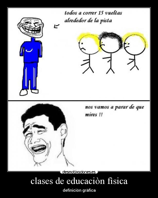 clases de educaciòn fìsica - definiciòn gràfica