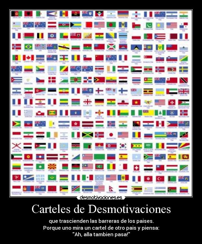 Carteles de Desmotivaciones -