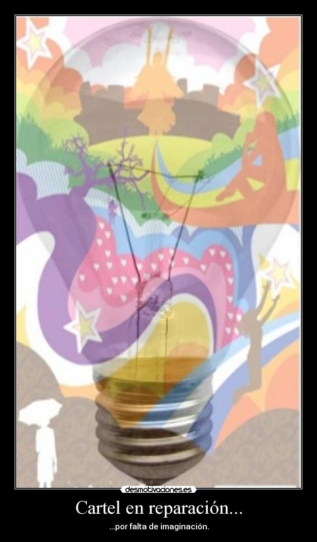 Cartel en reparación... -