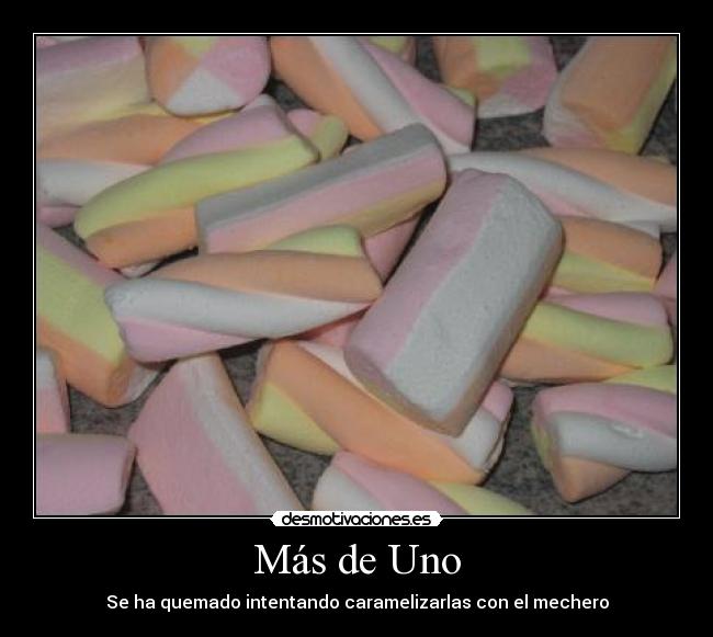 Más de Uno - Se ha quemado intentando caramelizarlas con el mechero