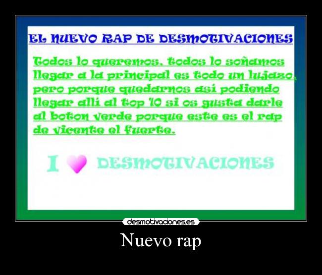 Nuevo rap -