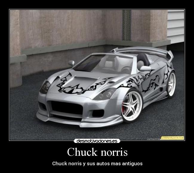 Chuck norris - Chuck norris y sus autos mas antiguos