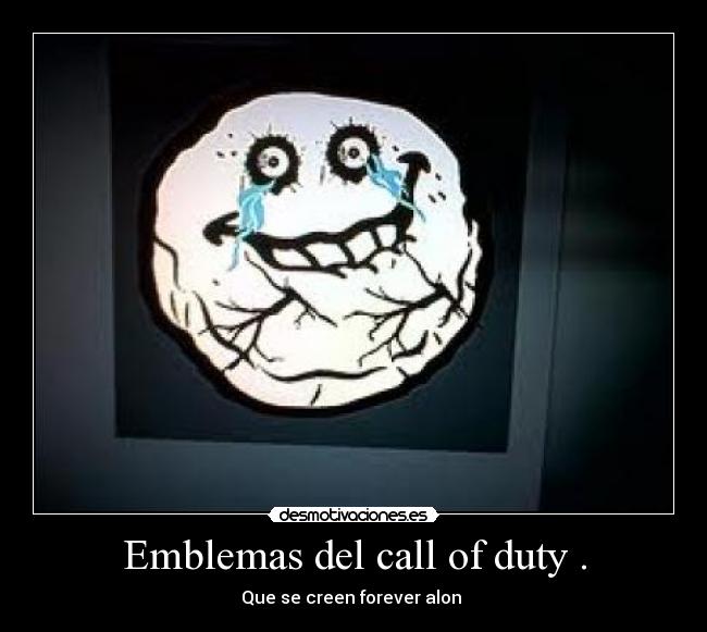 Emblemas del call of duty . - Que se creen forever alon