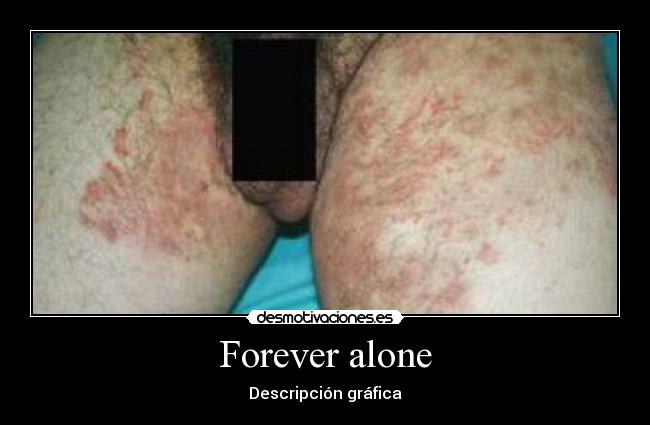 Forever alone - Descripción gráfica