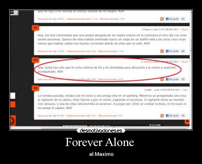 Forever Alone  - al Maximo
