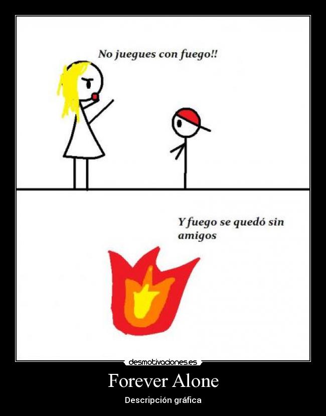 Forever Alone - Descripción gráfica